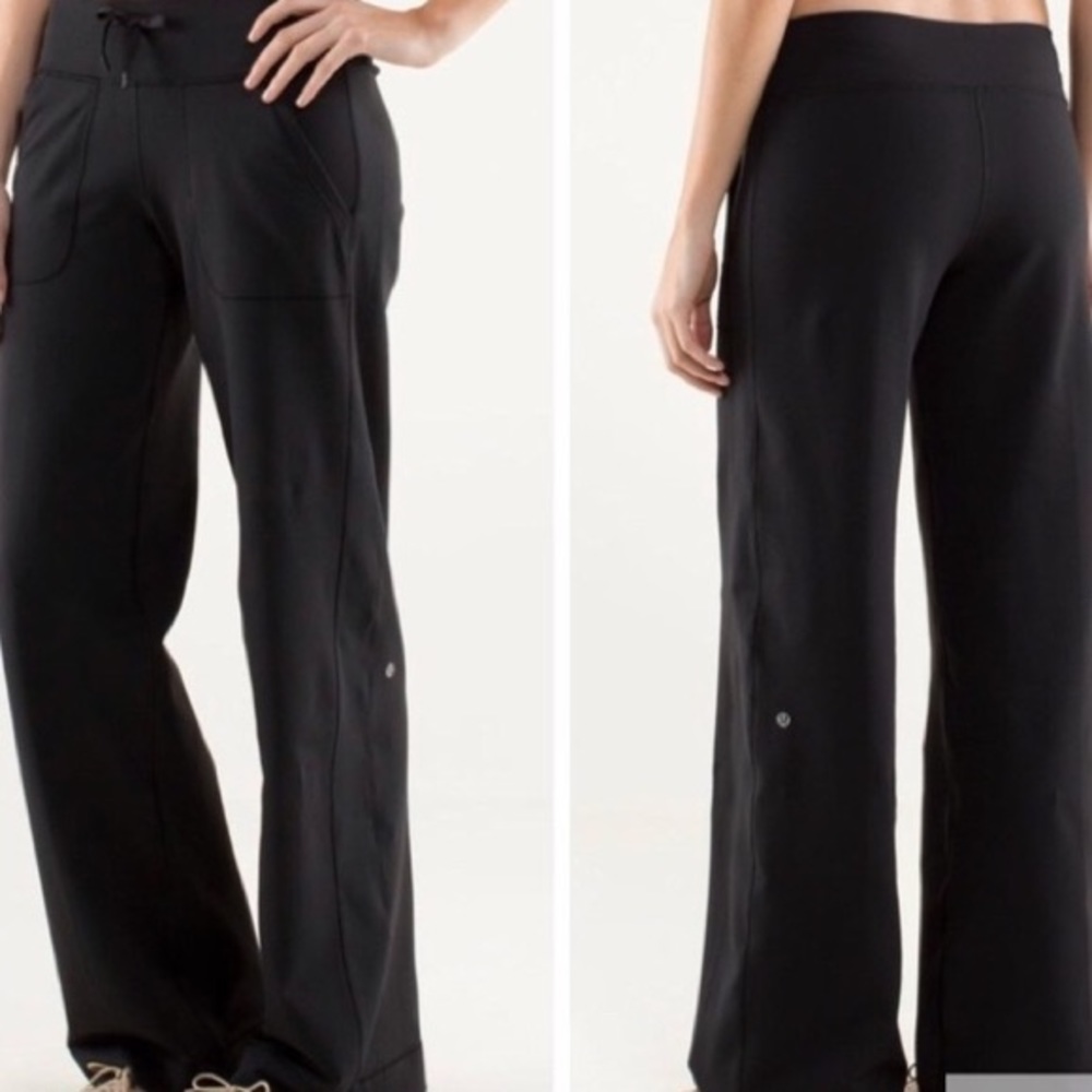 Lululemon wide leg pants